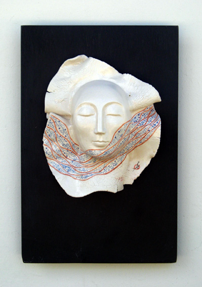 ceramic wall sculpture - Allat