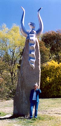 Spirit of the Southern Cross aluminium sculpture Joan Relke